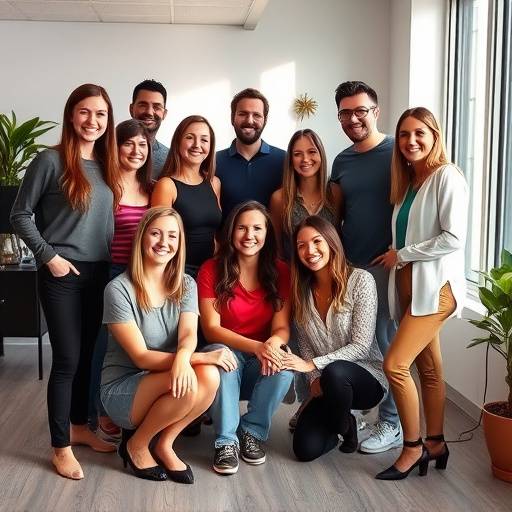 Team photo of Visionary Studios